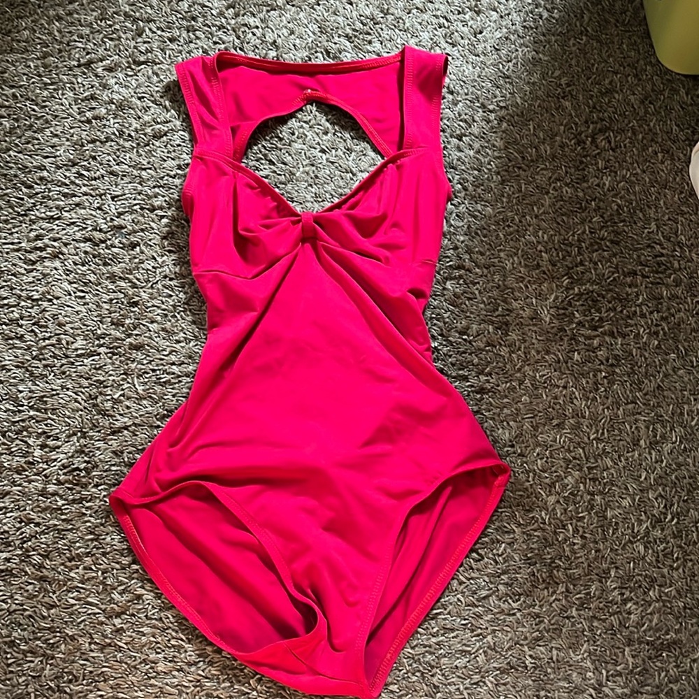 DEEP PINK ADULT LARGE BALLET LEOTARD